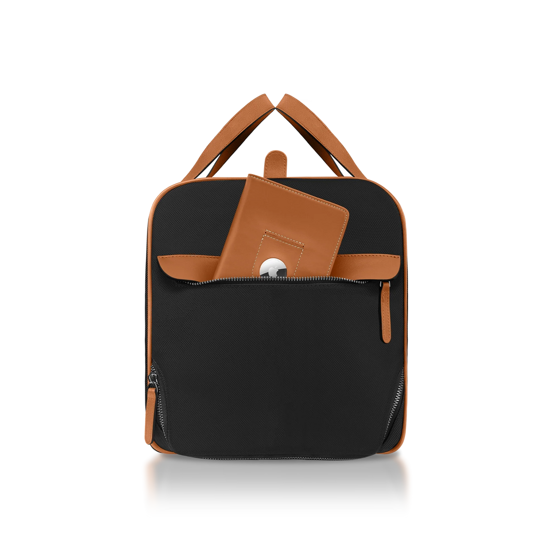 Midnight Ember | Ballistic Nylon & Calfskin Leather