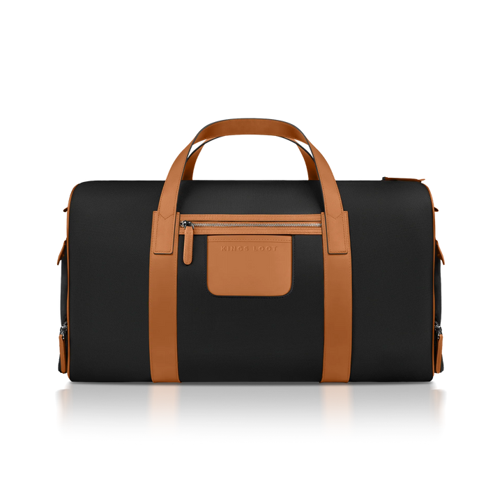 Midnight Ember | Ballistic Nylon & Calfskin Leather