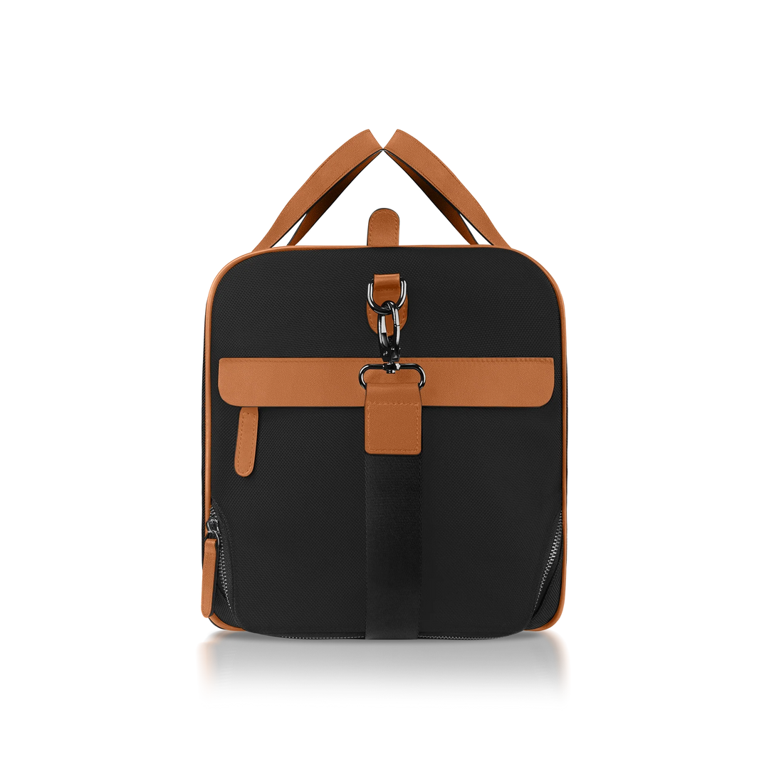 Midnight Ember | Ballistic Nylon & Calfskin Leather