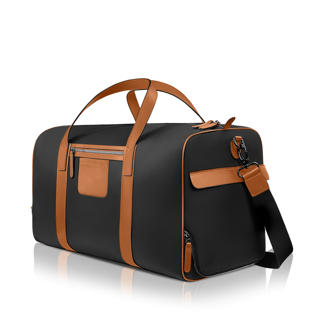 Midnight Ember | Ballistic Nylon & Calfskin Leather