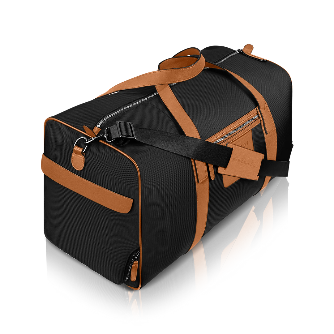 Midnight Ember | Ballistic Nylon & Calfskin Leather