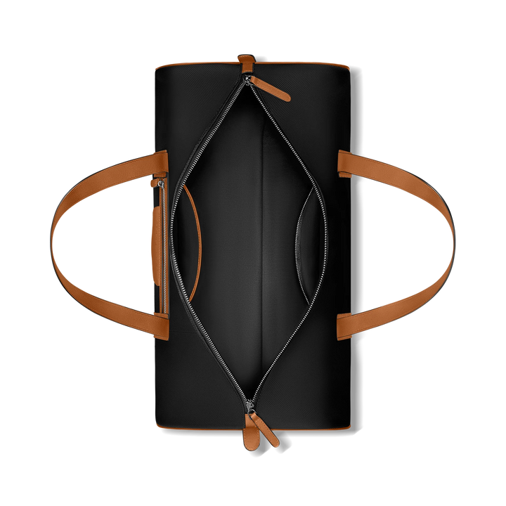 Midnight Ember | Ballistic Nylon & Calfskin Leather