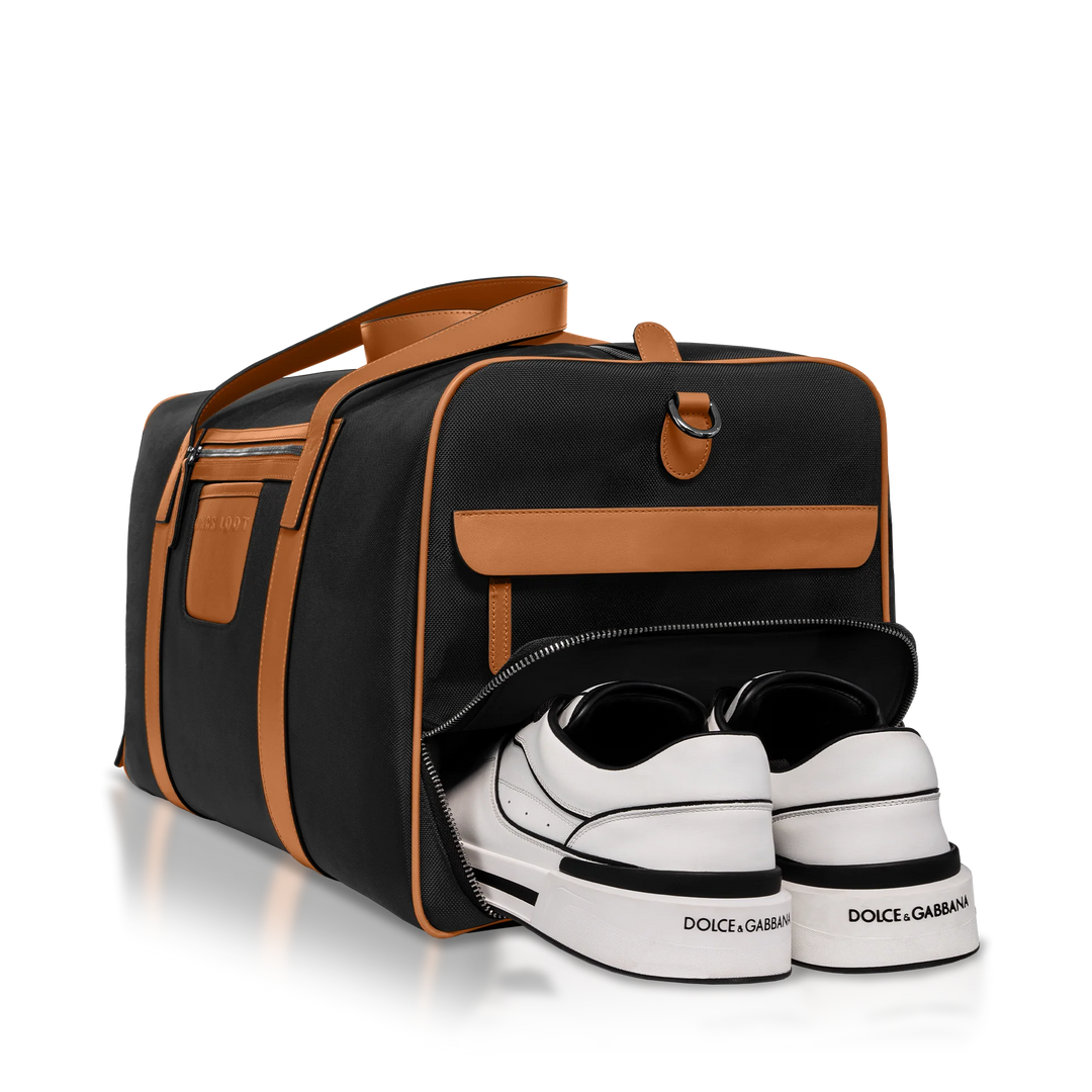 Midnight Ember | Ballistic Nylon & Calfskin Leather