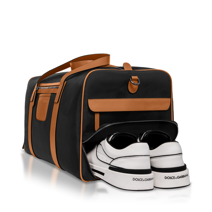 Midnight Ember | Ballistic Nylon & Calfskin Leather