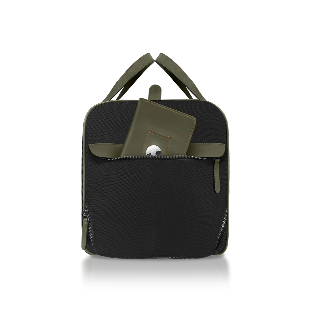 Midnight Sage | Ballistic Nylon & Calfskin Leather
