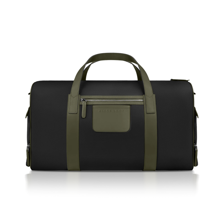 Midnight Sage | Ballistic Nylon & Calfskin Leather