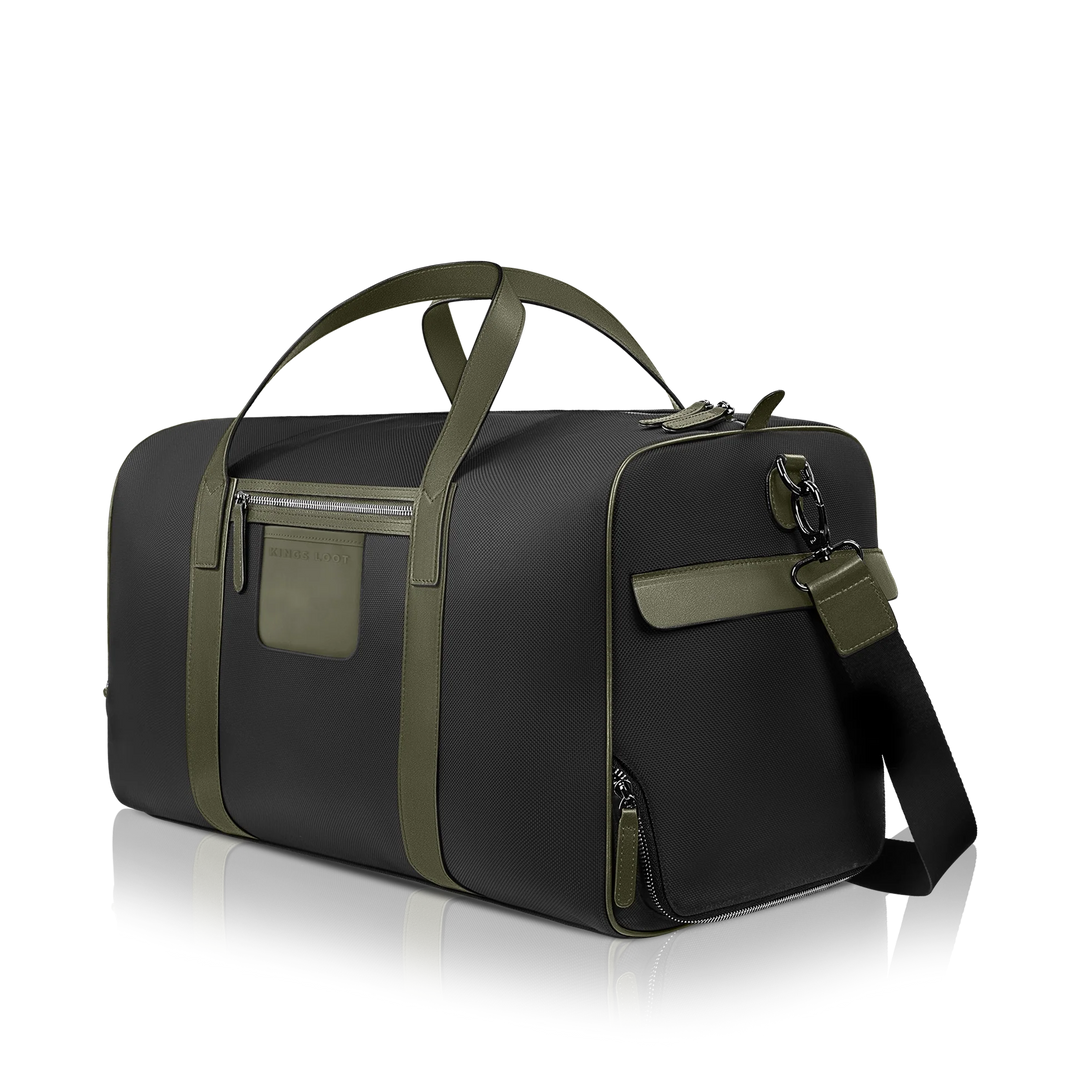 Midnight Sage | Ballistic Nylon & Calfskin Leather