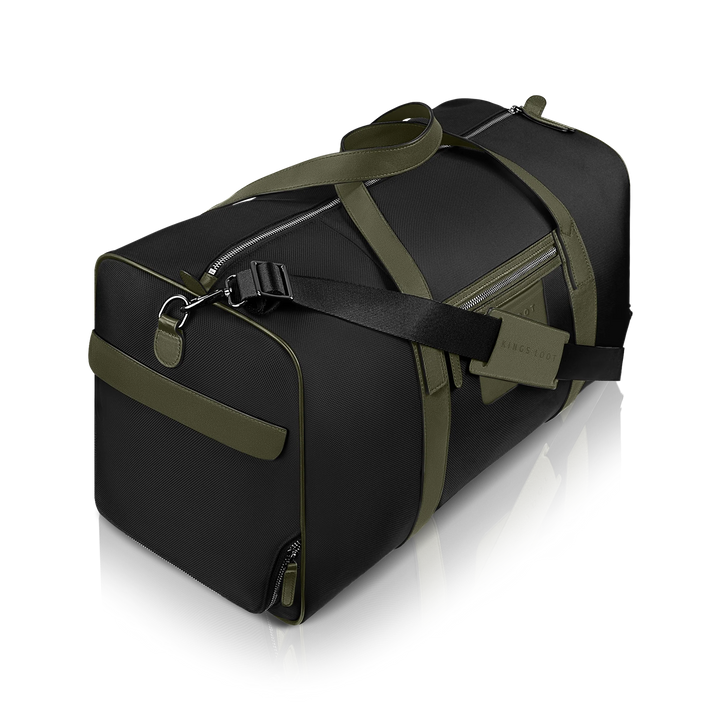 Midnight Sage | Ballistic Nylon & Calfskin Leather
