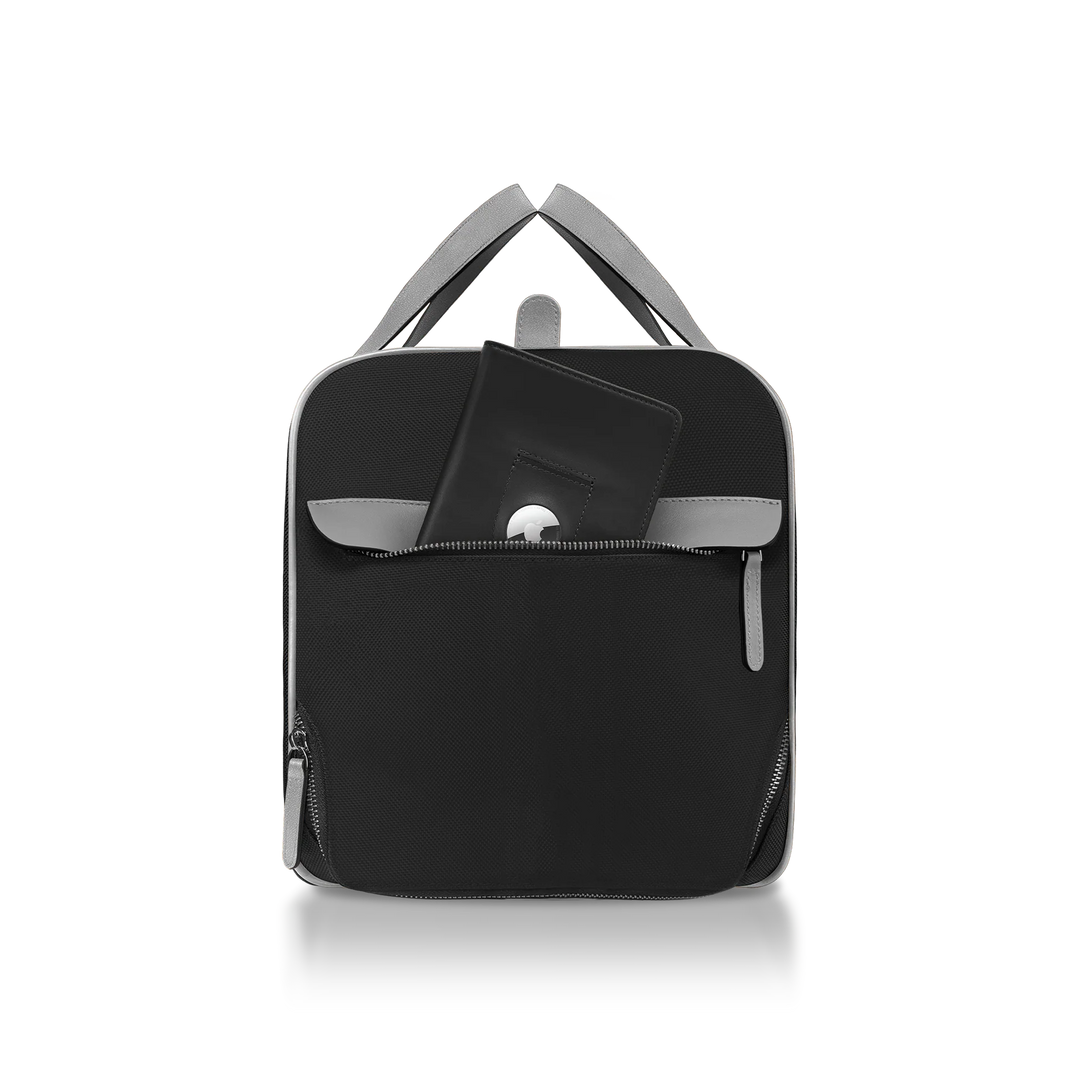 Moonlit Onyx | Ballistic Nylon & Calfskin Leather