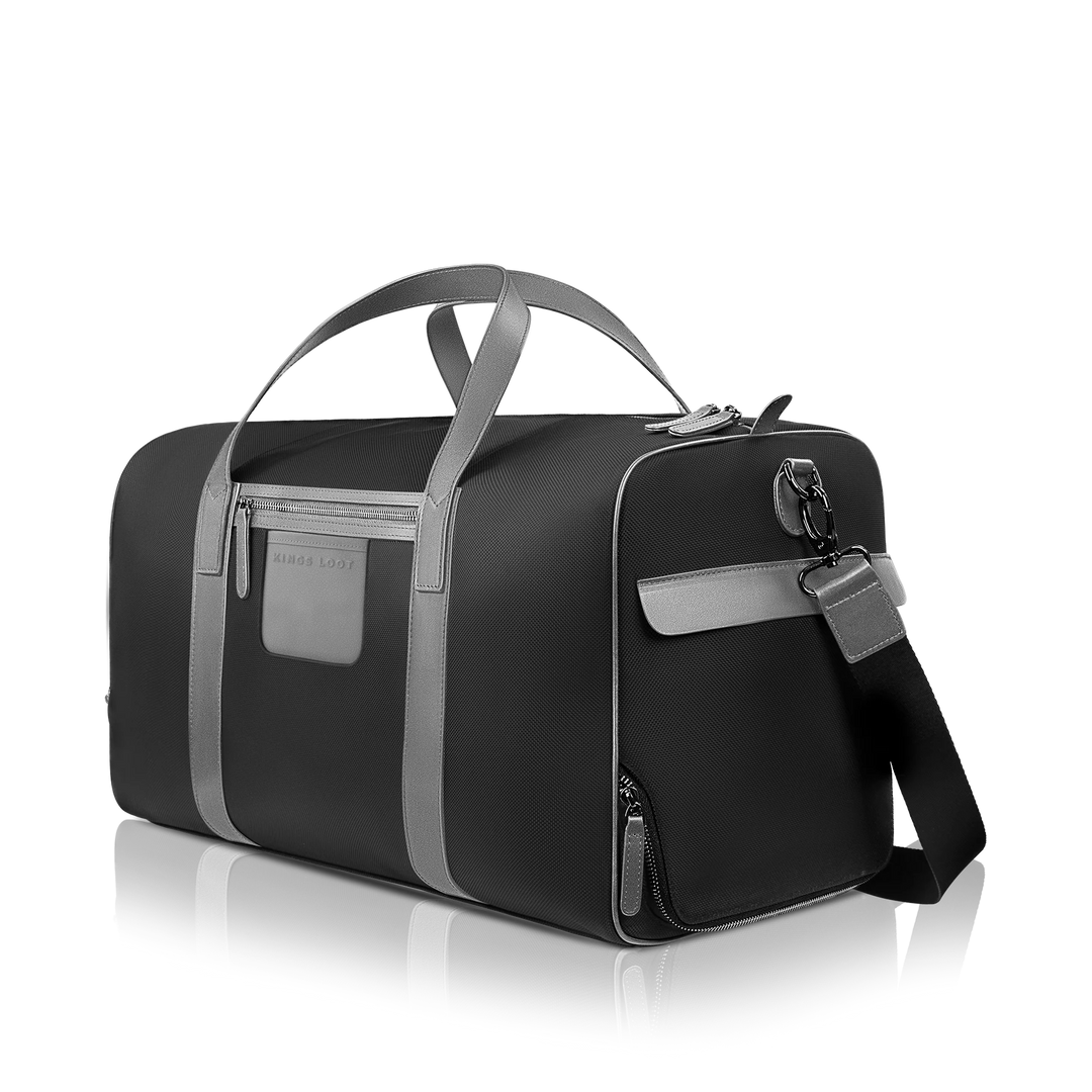 Moonlit Onyx | Ballistic Nylon & Calfskin Leather