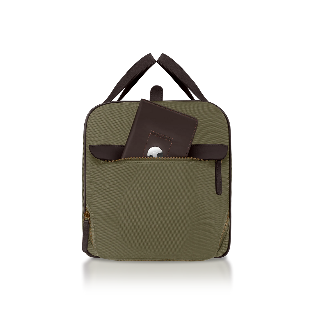 Sage Sienna | Ballistic Nylon & Calfskin Leather