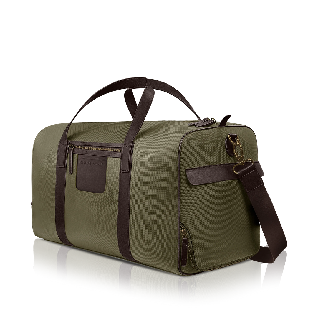 Sage Sienna | Ballistic Nylon & Calfskin Leather