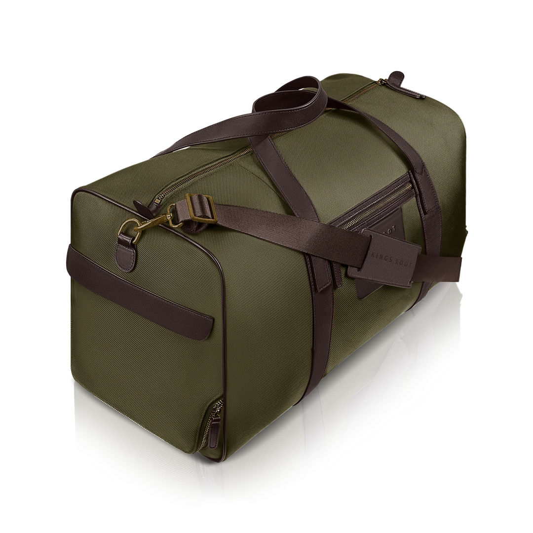 Sage Sienna | Ballistic Nylon & Calfskin Leather