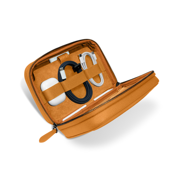 Cognac | Calfskin Leather