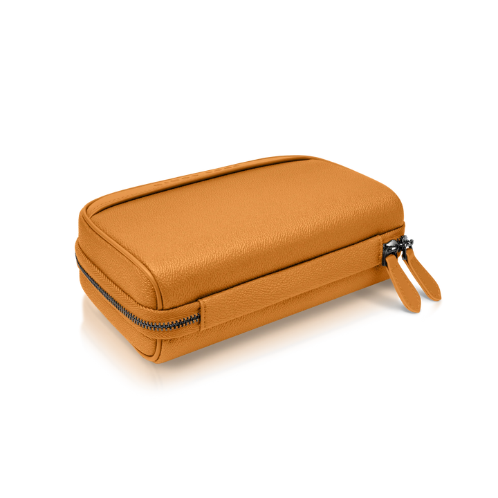 Cognac | Calfskin Leather